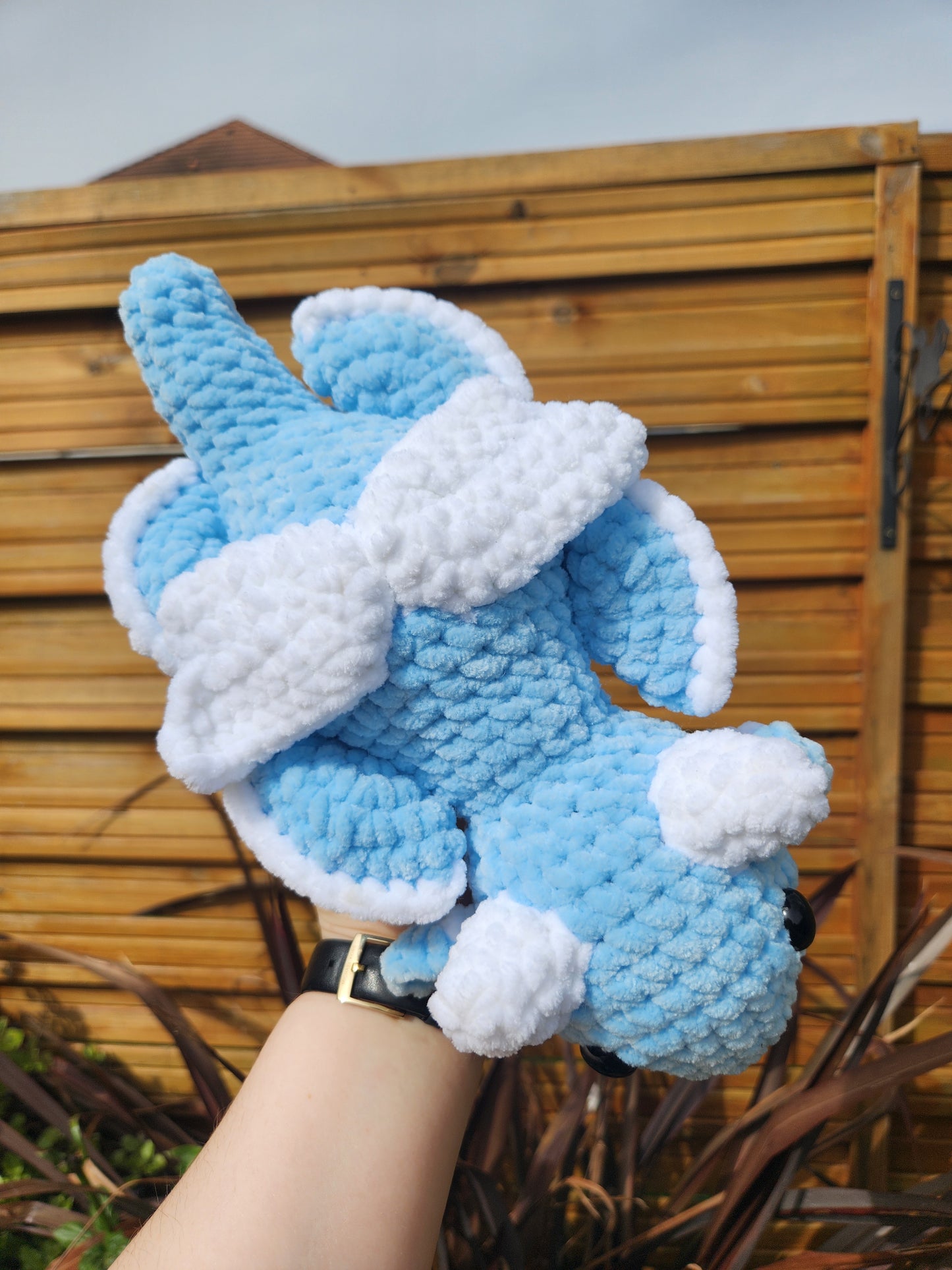 Peluche Grand Dragon Bleu