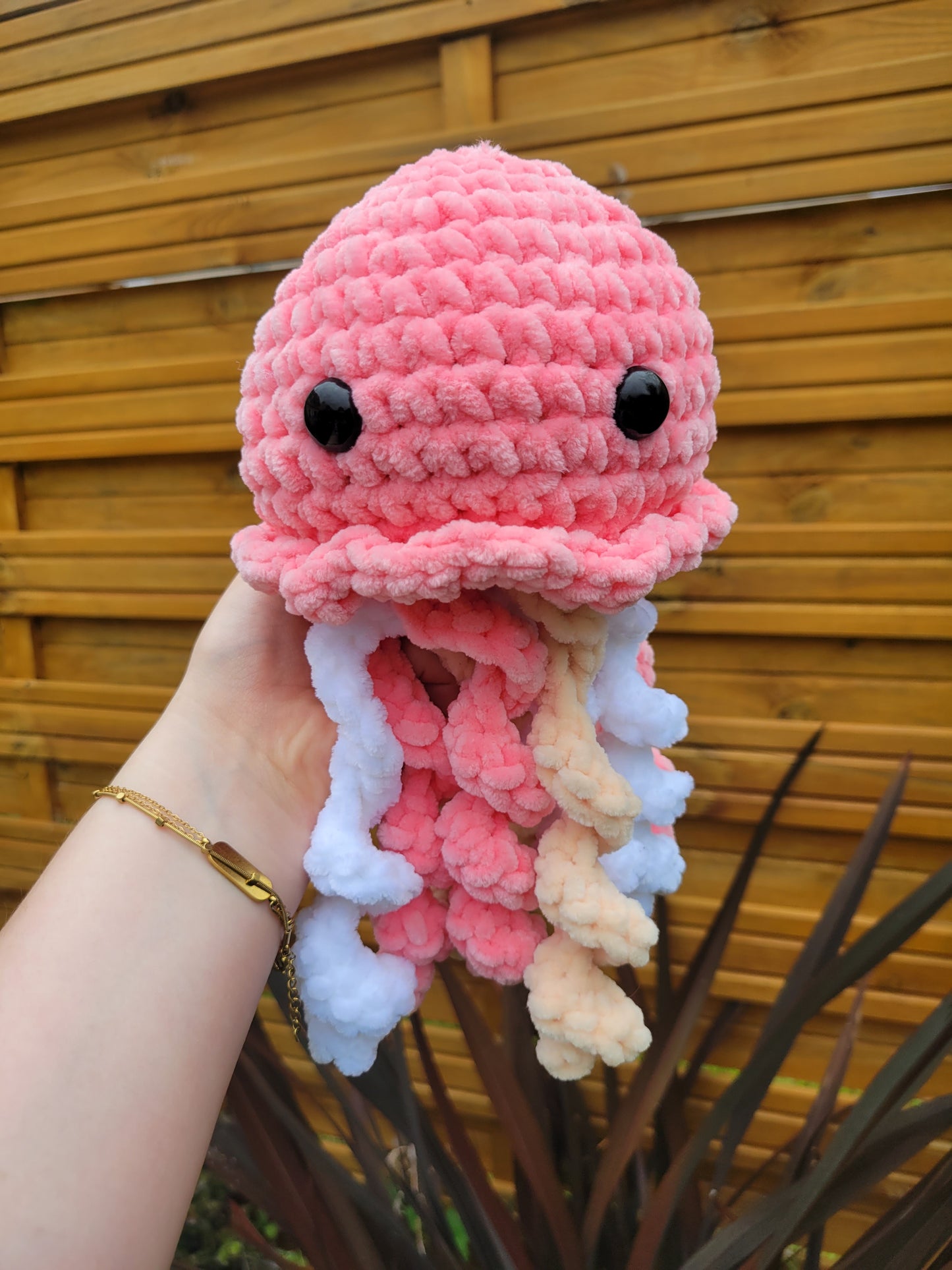 Peluche Méduse Pêche