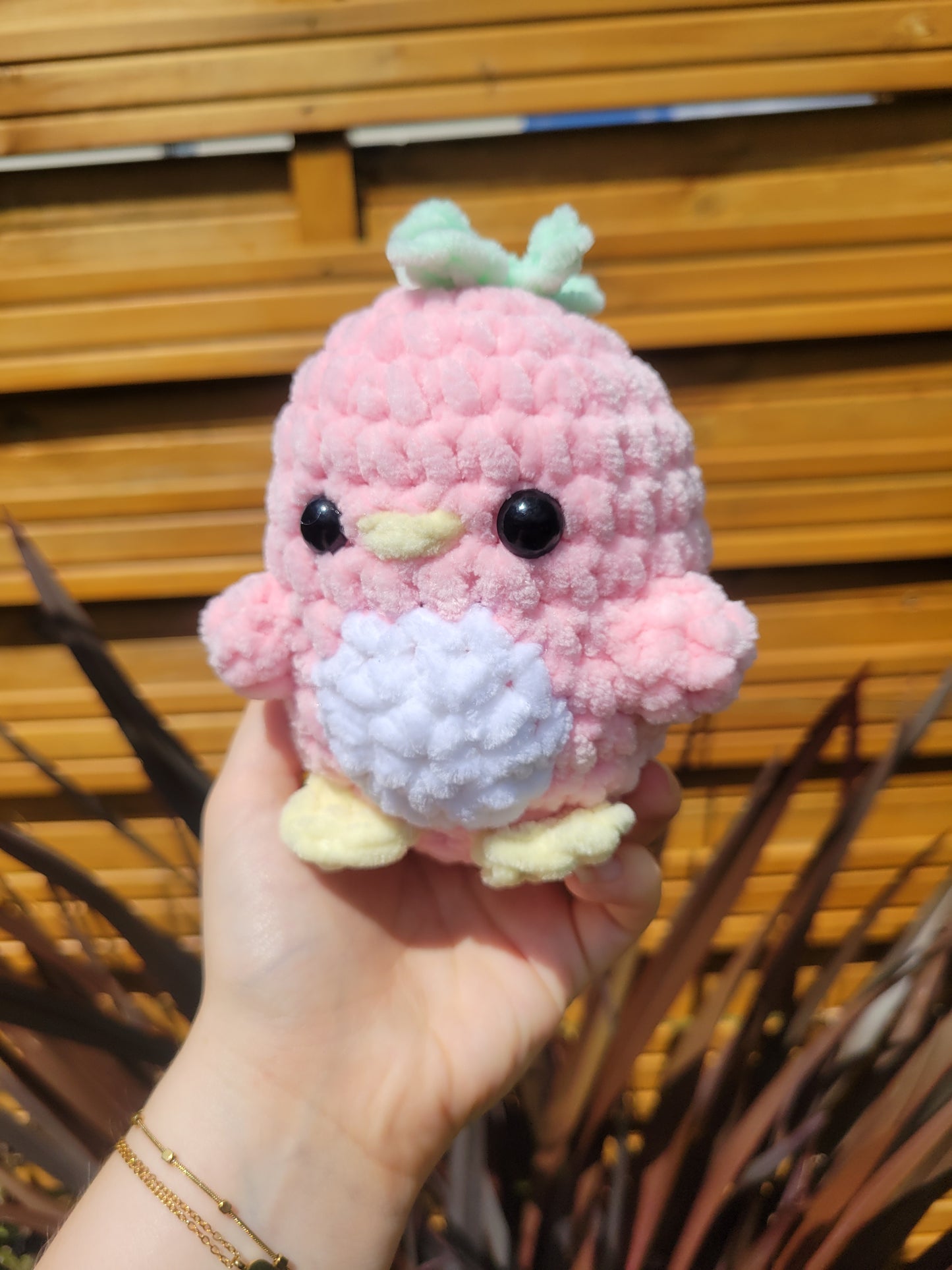 Best seller - Peluche Pingouin Fraise