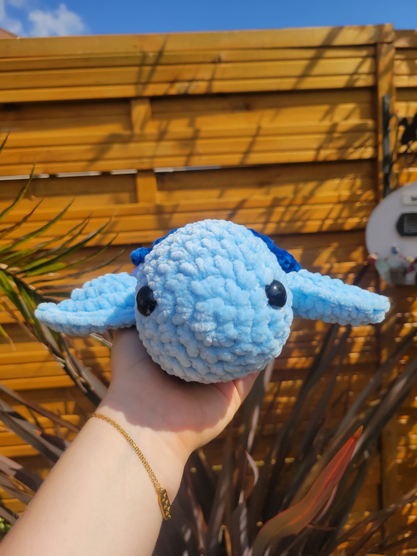 Peluche Tortue Bleue