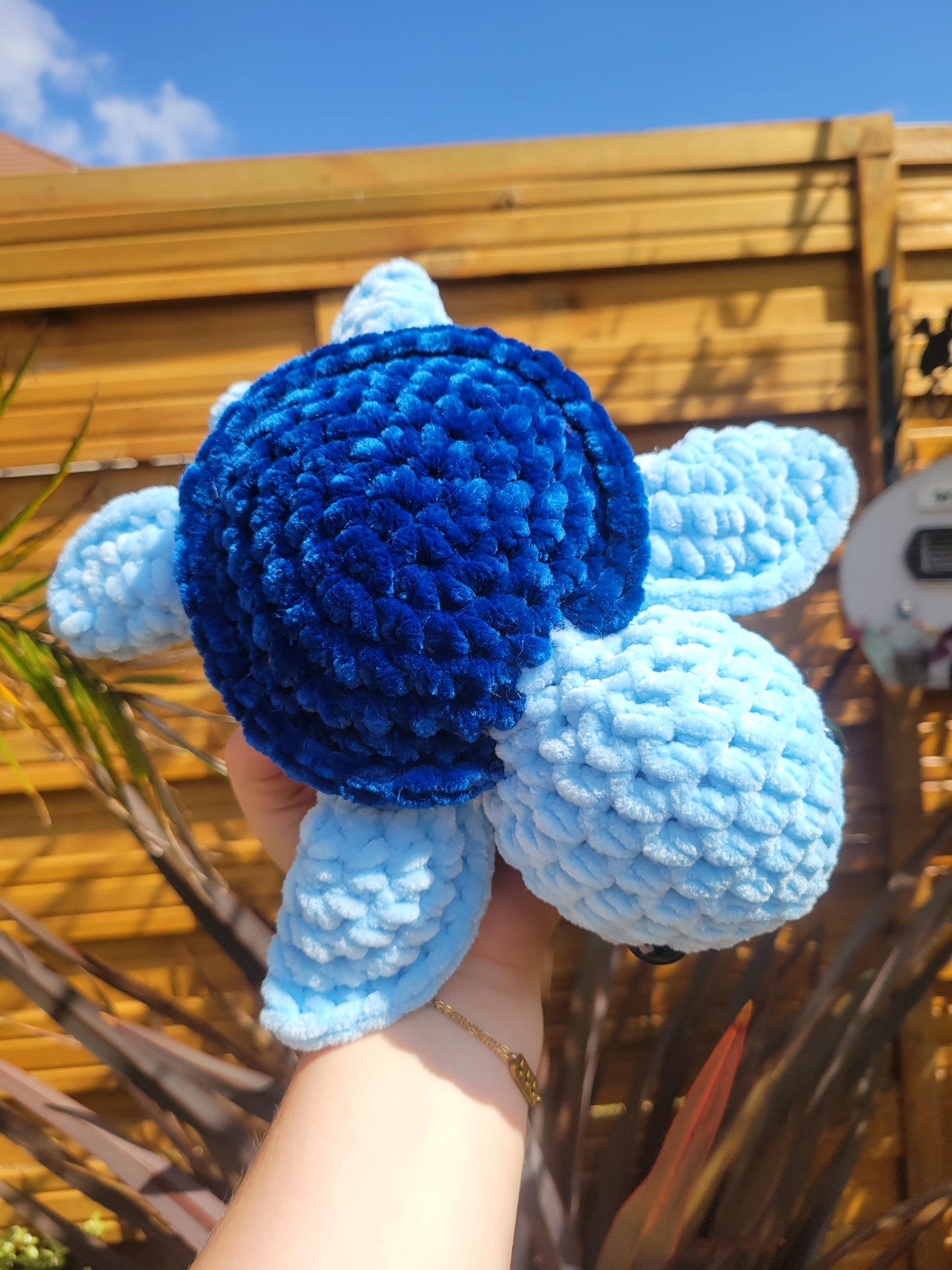 Peluche Tortue Bleue