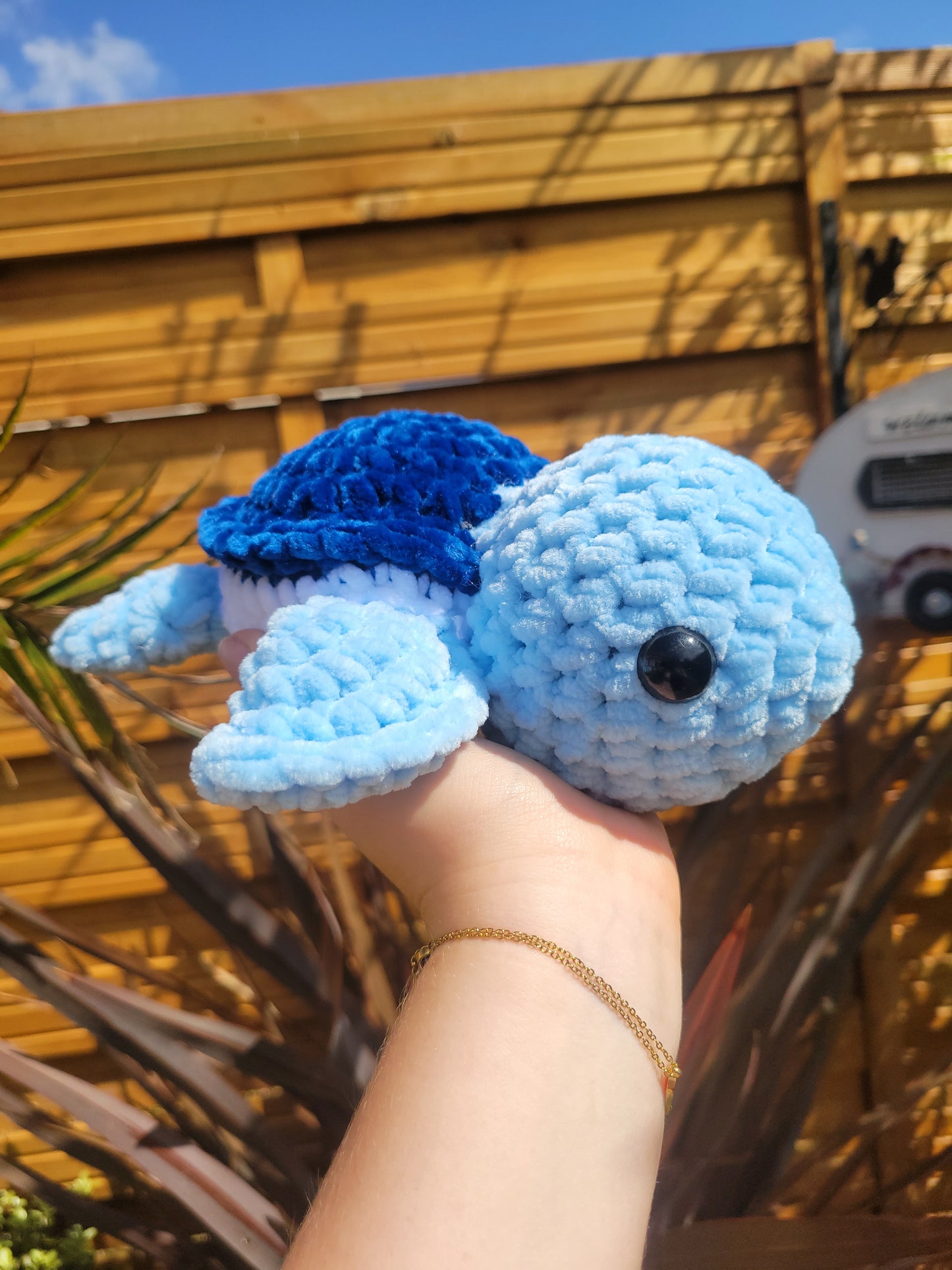 Peluche Tortue Bleue