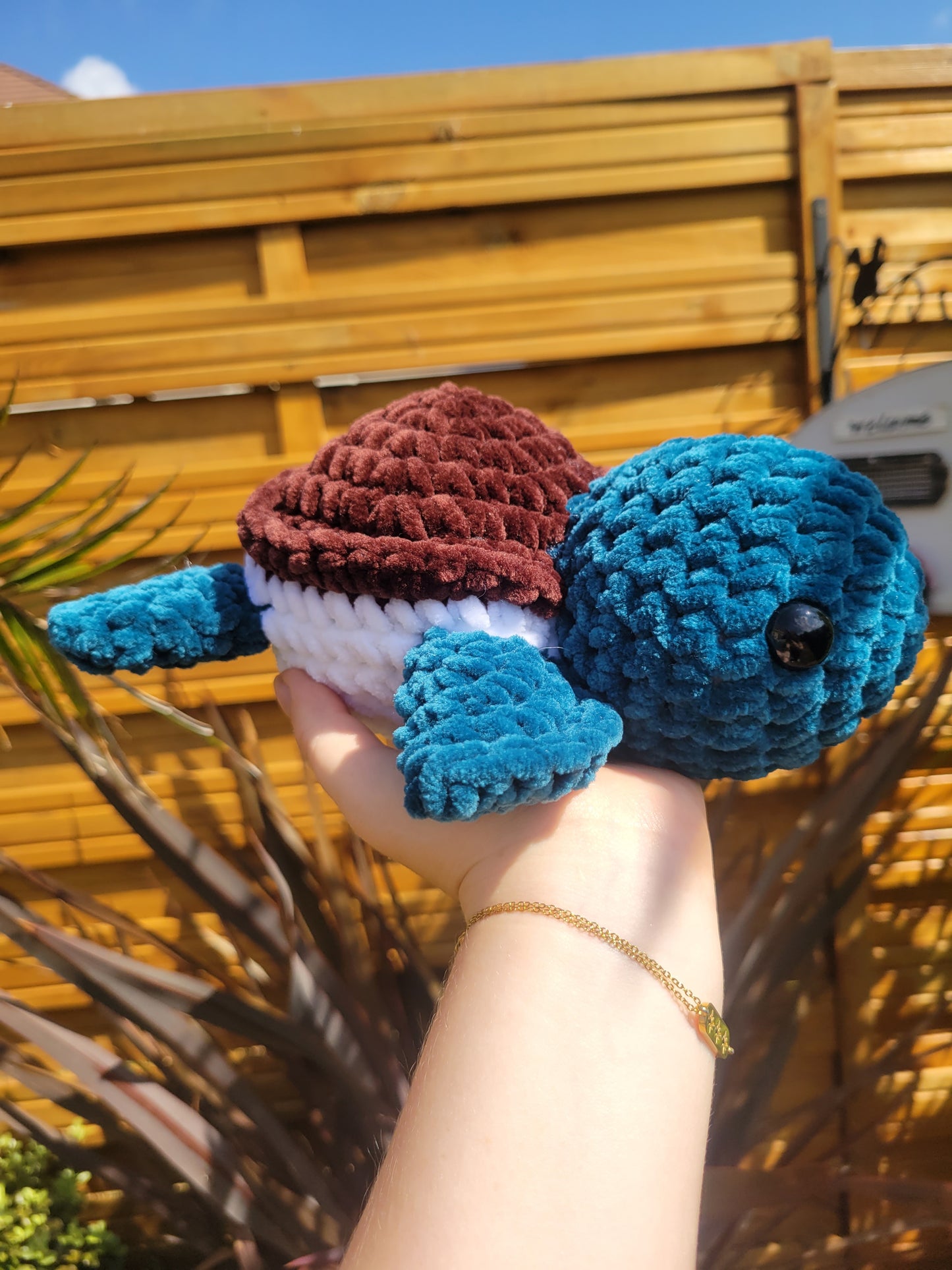 Peluche Tortue Verte Foncé