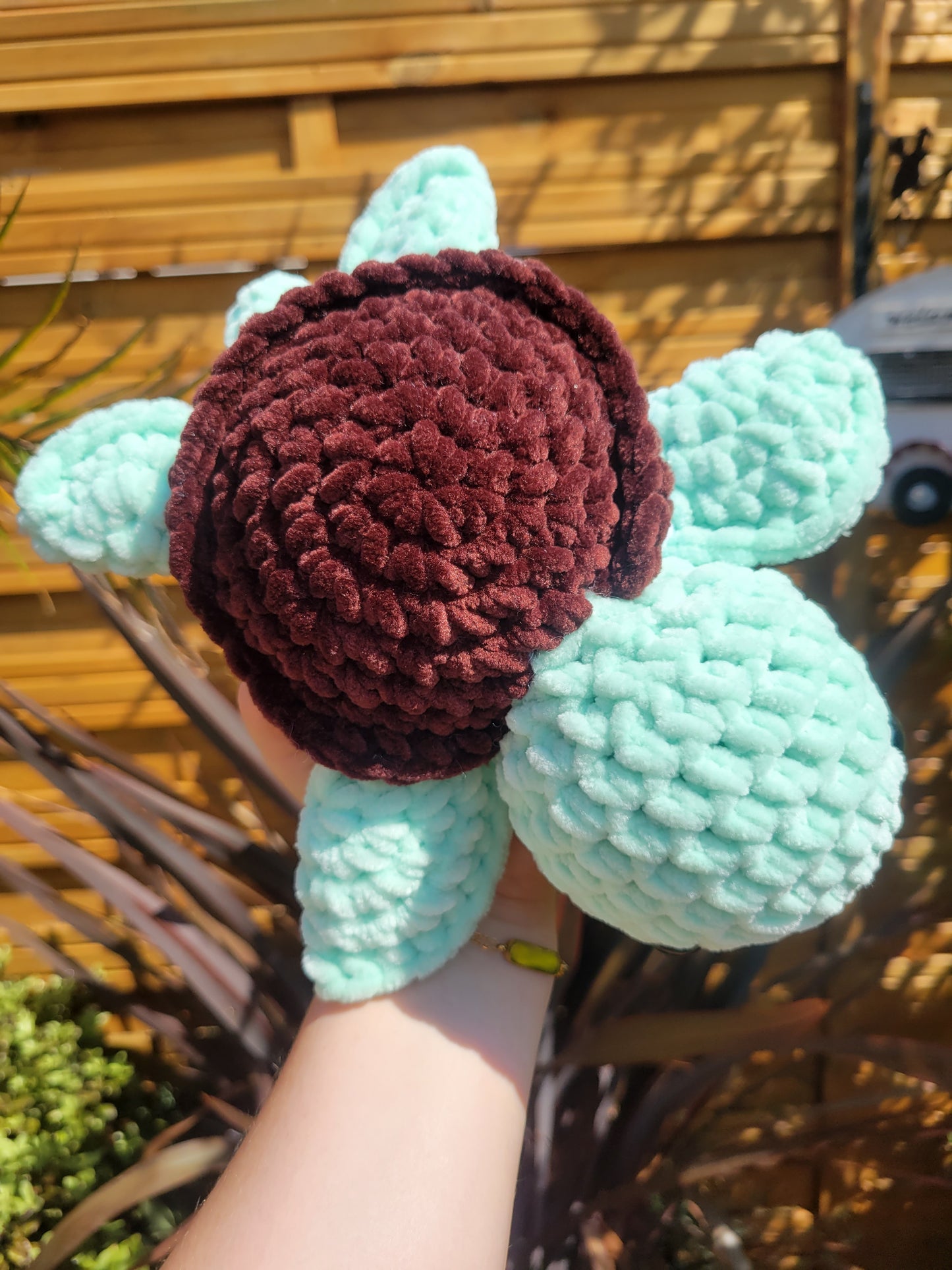 Peluche Tortue Verte Claire