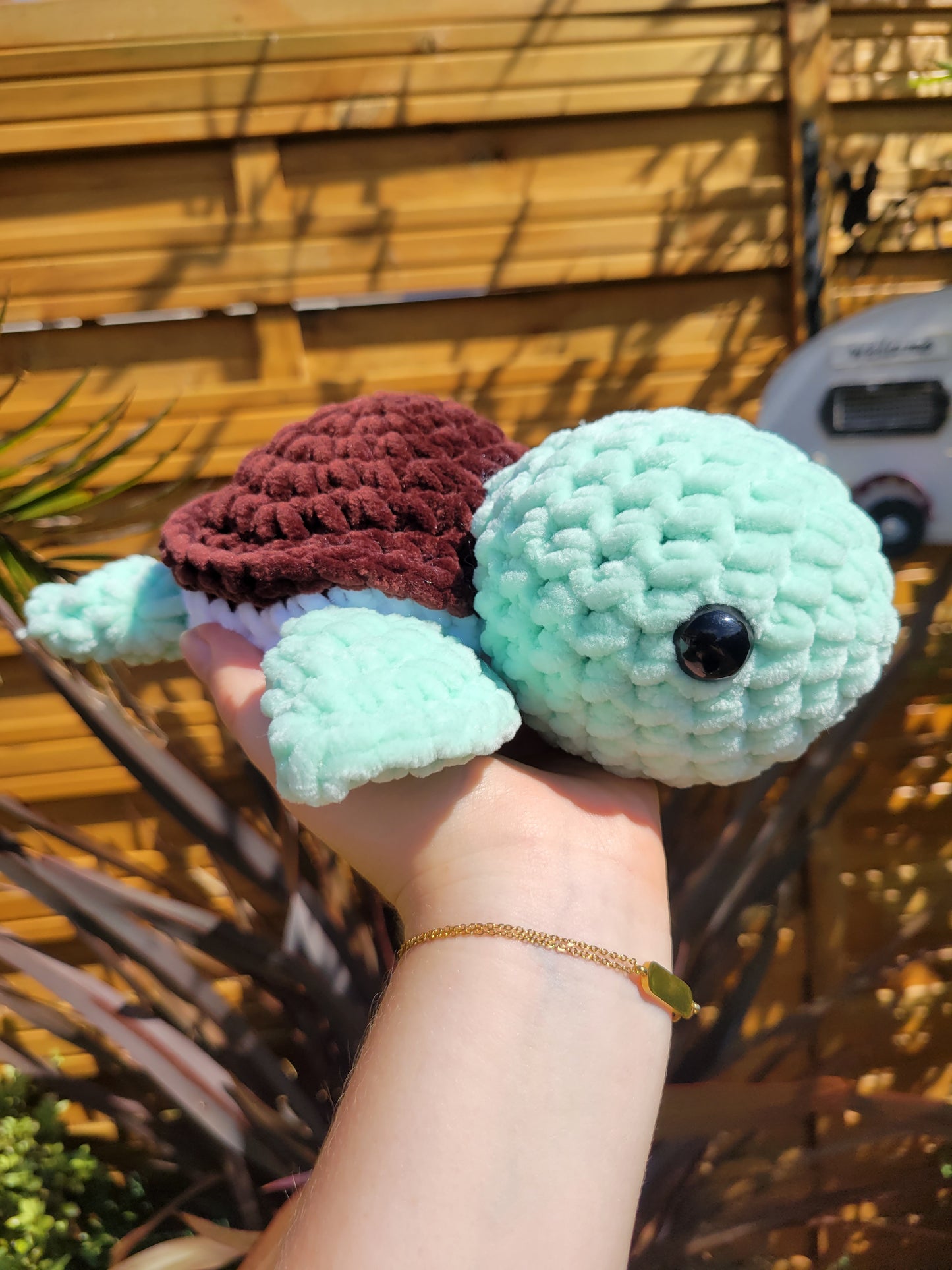 Peluche Tortue Verte Claire
