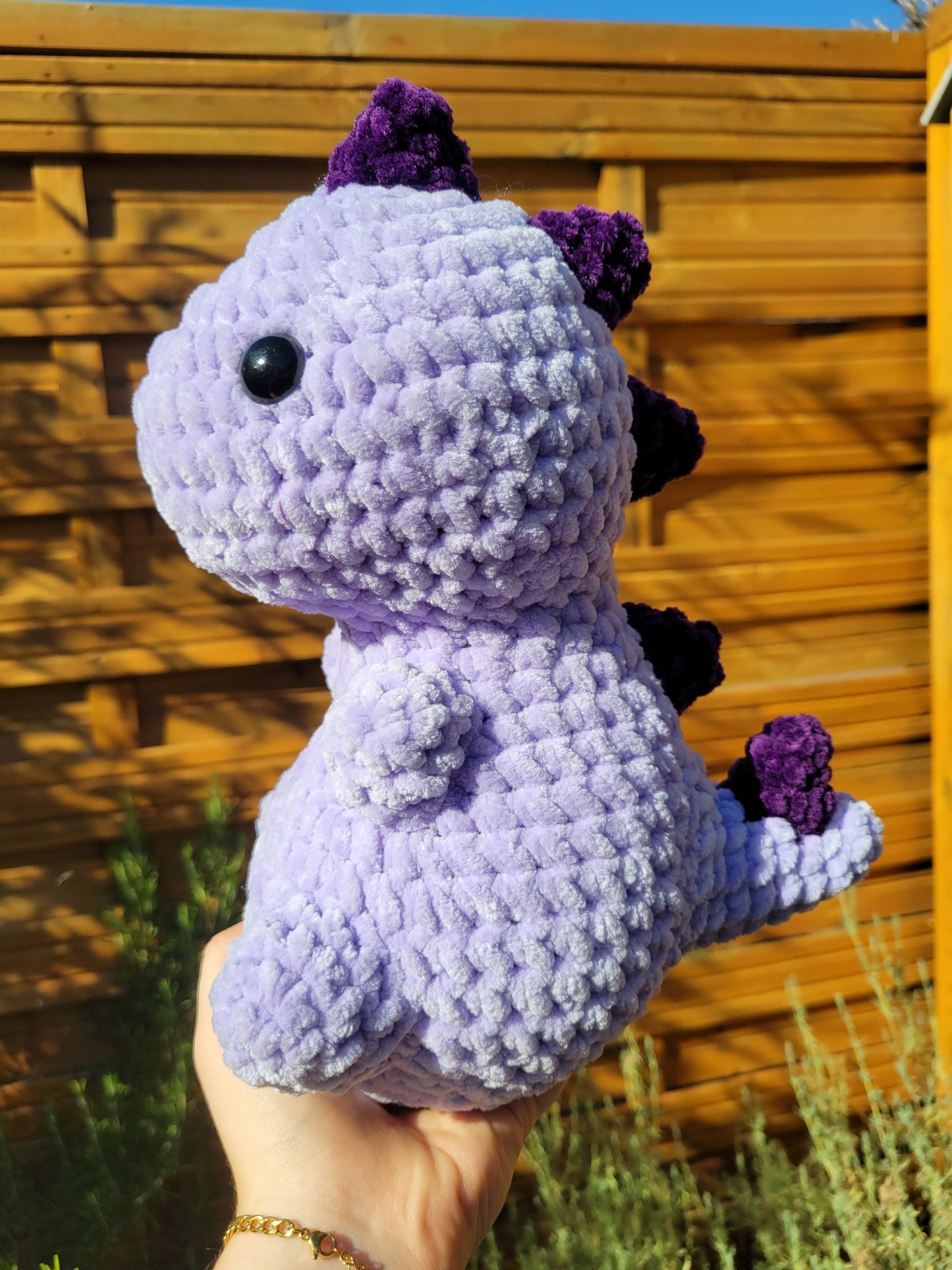 Peluche Dinosaure Violet