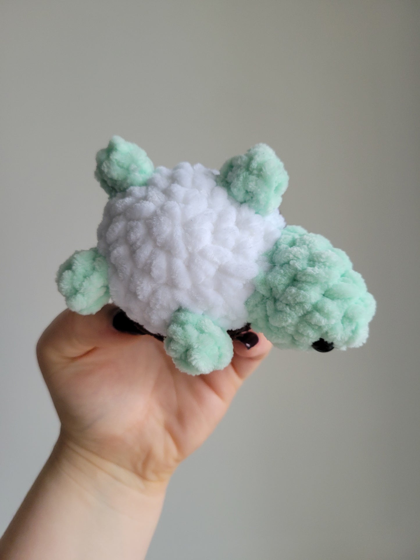 Peluche Mini Tortue Verte et Marron