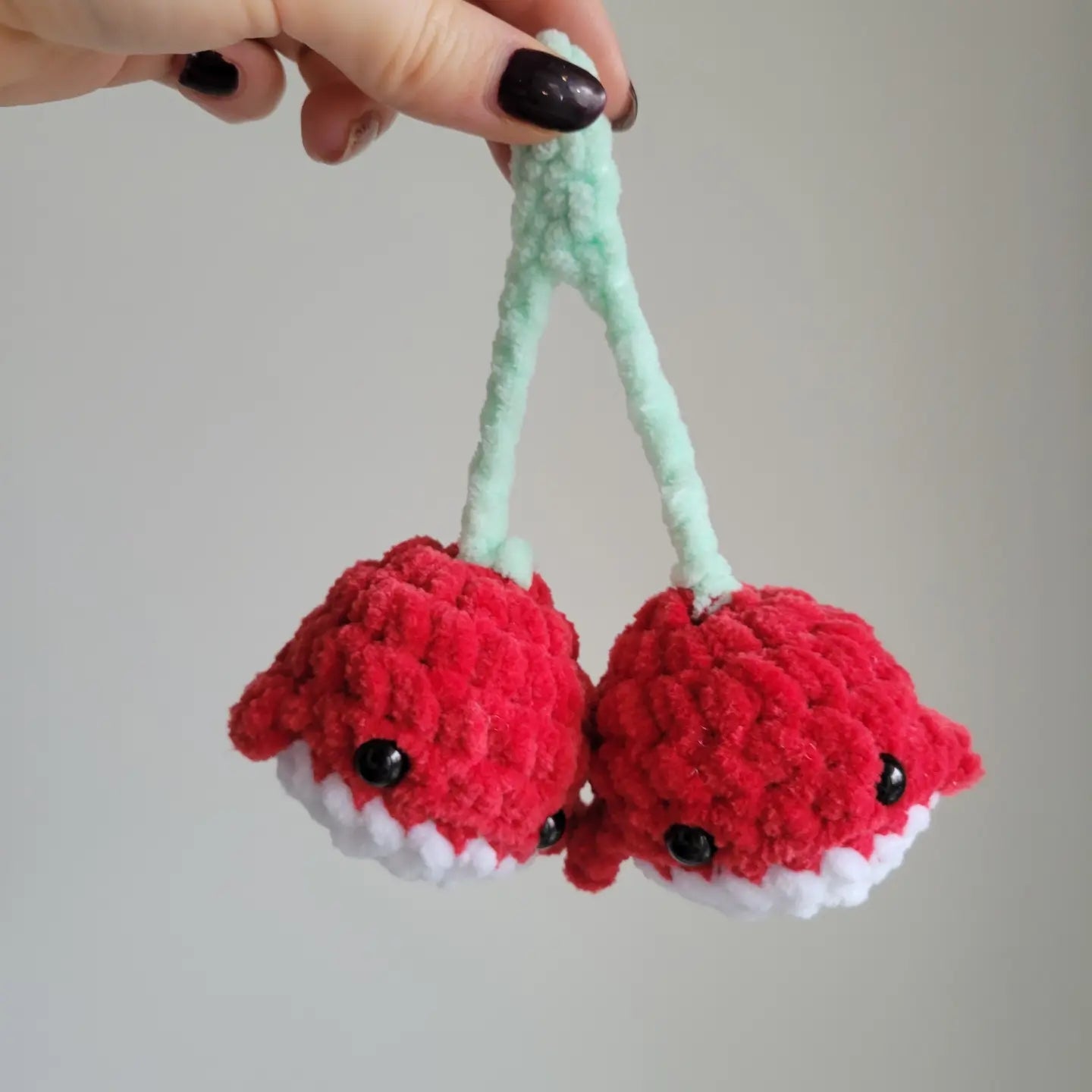 Peluche Minis Baleine Cerise