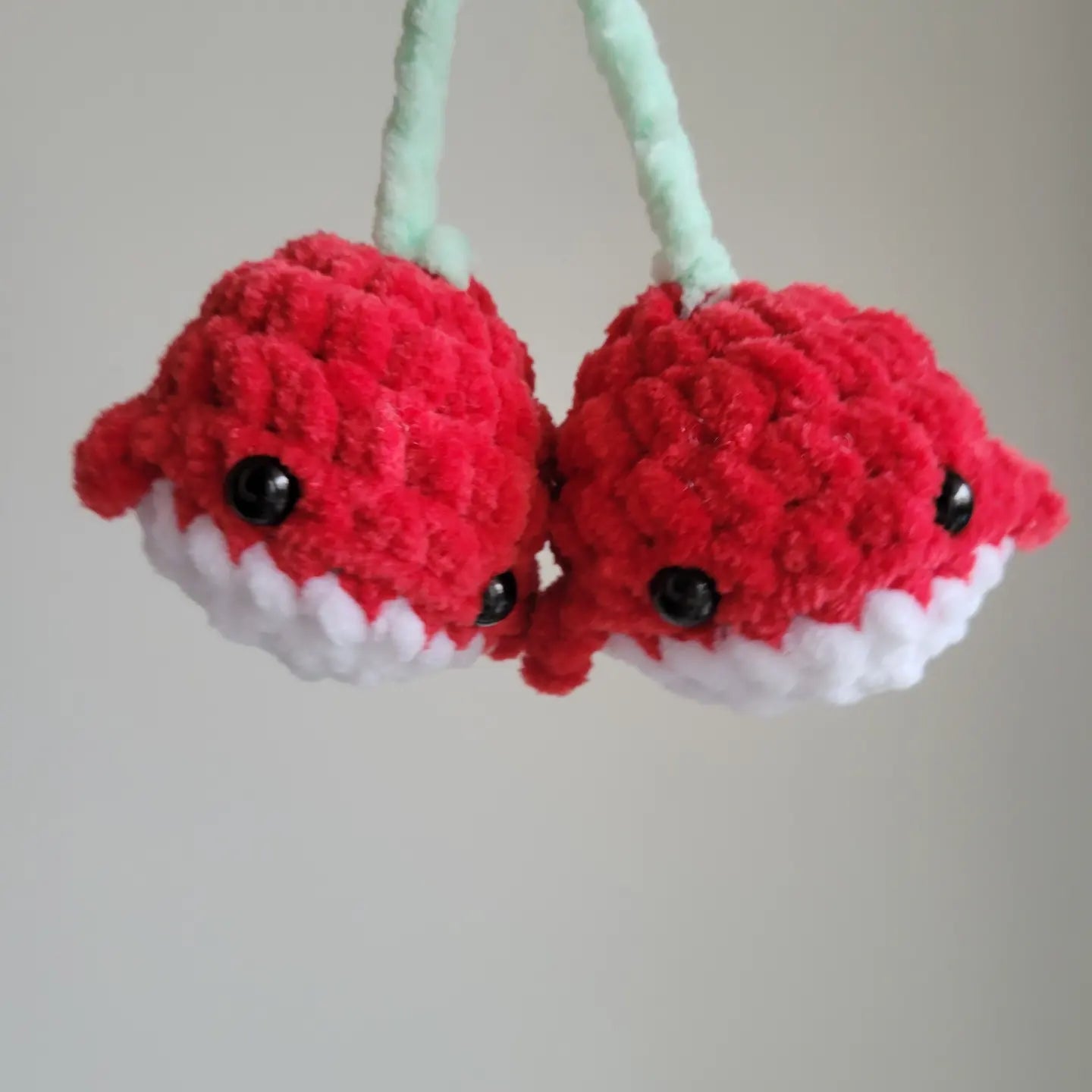 Peluche Minis Baleine Cerise