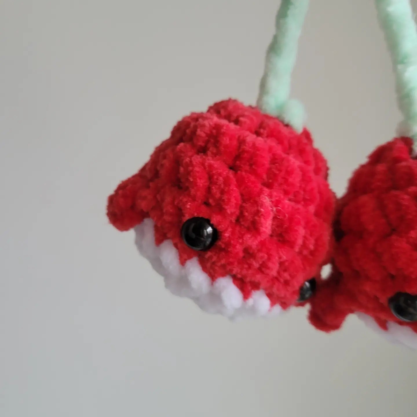 Peluche Minis Baleine Cerise