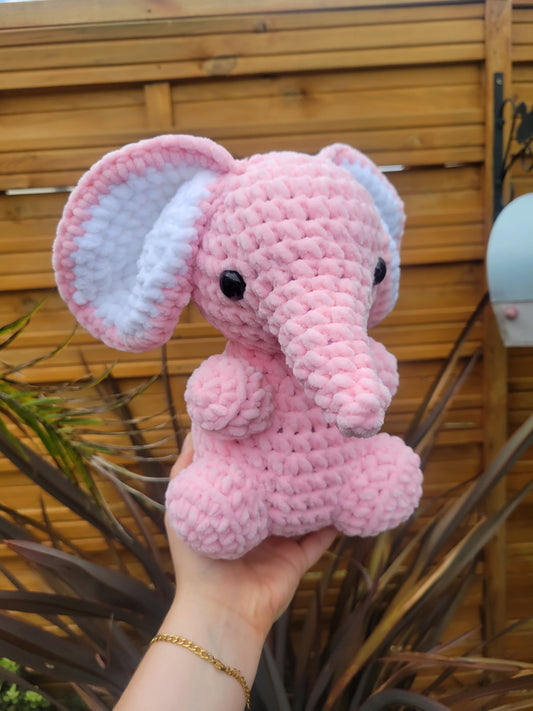 Peluche Elephant Rose