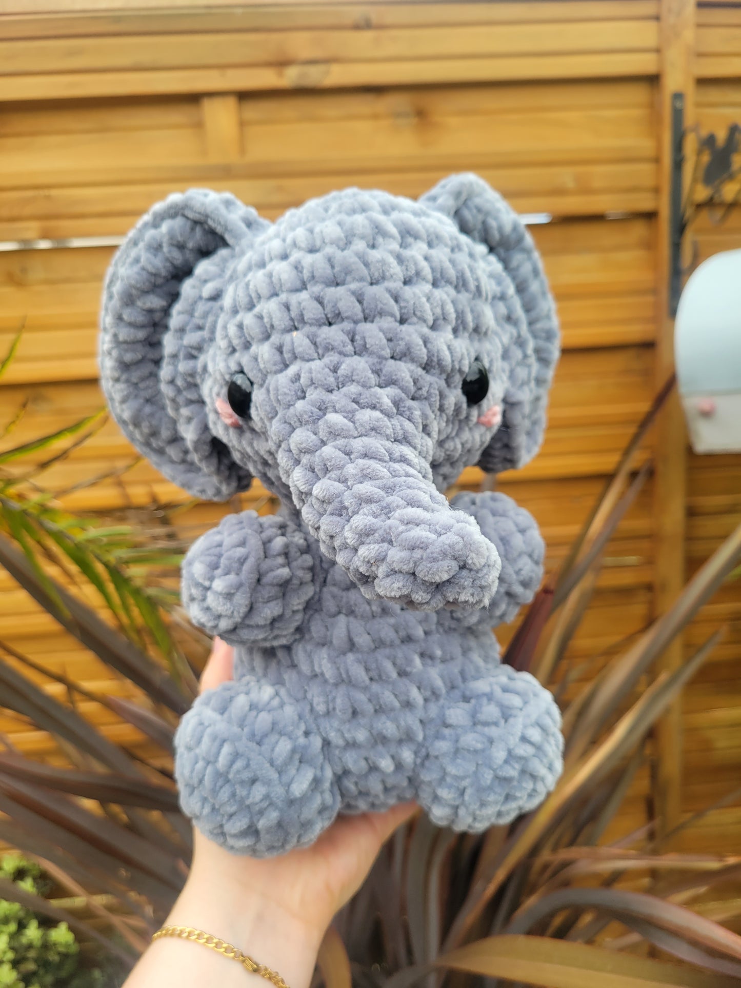 Peluche Elephant Gris