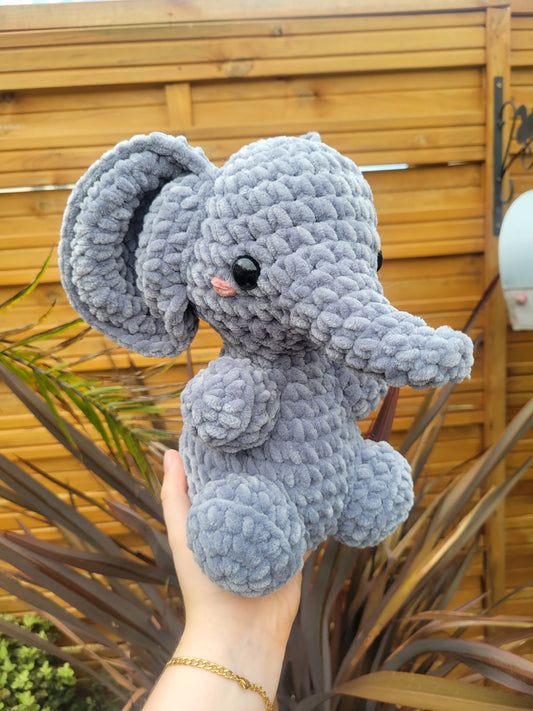 Peluche Elephant Gris