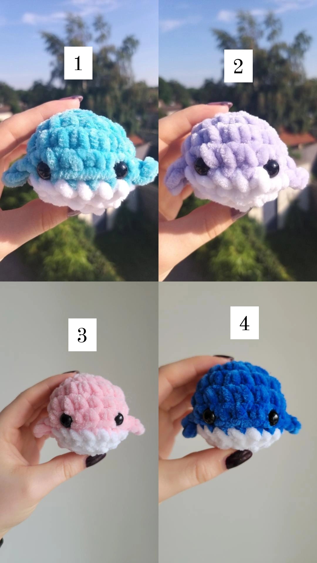 Compagnon anti-stress Baleine