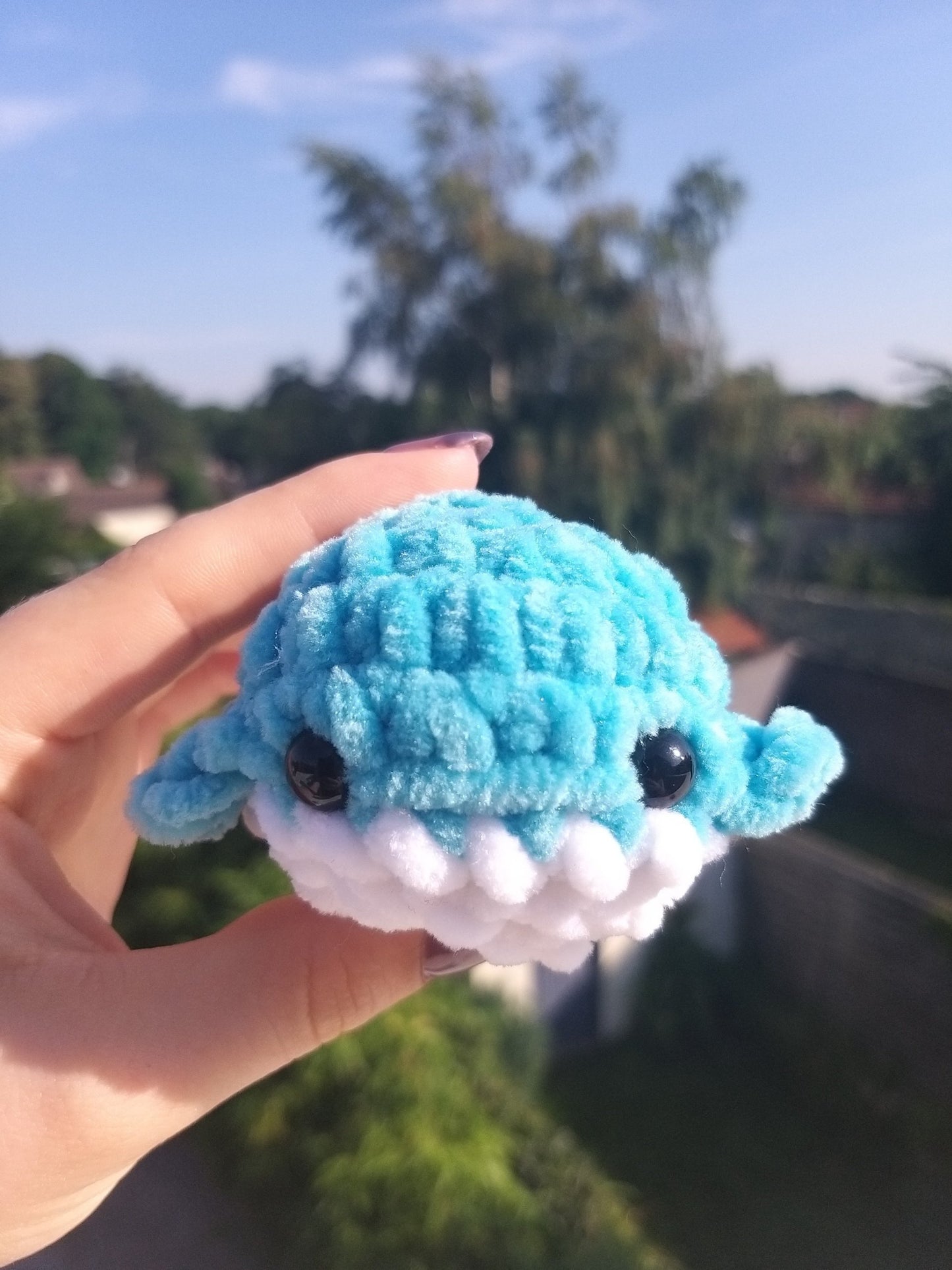 Compagnon anti-stress Baleine